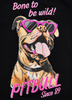 T-shirt damski PIT BULL SUNGLASSES DOG WMN czarny