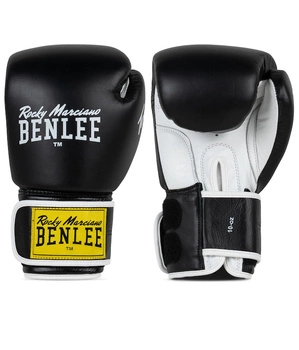 Skórzane rękawice tajskie BENLEE TOUGH czarne