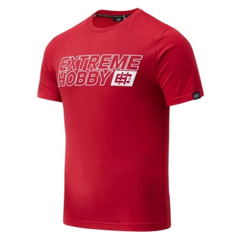 T-shirt EXTREME HOBBY BLOCK 2025 malinowy