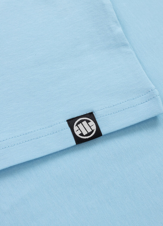 T-shirt PIT BULL USA CAL 190 spandex błękitny (light blue)