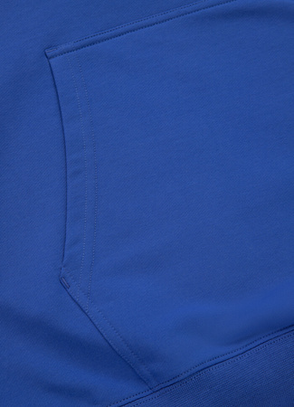Komplet dresowy PIT BULL Tricot Terry TAPE NUGGET niebieski (electric blue) kaptur