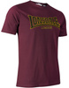 T-shirt Lonsdale CLASSIC bordowy