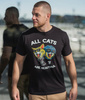 T-shirt PGWEAR CATS czarny