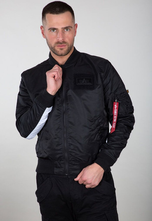 Kurtka ALPHA INDUSTRIES MA-1 TT CUSTOM czarna 196107 03