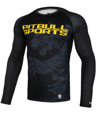 Longsleeve Rashguard PIT BULL MASTER OF BJJ długi rękaw