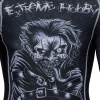 Longsleeve rashguard EXTREME HOBBY PSYCHO CLOWN czarny