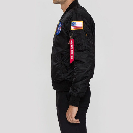 Kurtka ALPHA INDUSTRIES MA-1 VF NASA czarna 166107 03