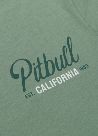 T-shirt PIT BULL SAN DIEGO BORN miętowy (mint)