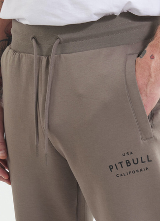 Spodnie sportowe PIT BULL SAMPSON brązowe (taupe)