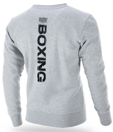 Bluza DOBERMANS  KILL BOXING BC294 szara prosta