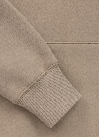 Bluza PIT BULL SMALL LOGO beżowa (pale sand) kaptur