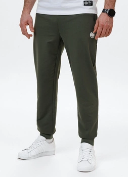 Spodnie sportowe PIT BULL Tricot Terry NUGGET old green