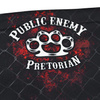 Komin polarowy PRETORIAN PUBLIC ENEMY nadruk