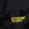 Koszulka rozp. biegowa damska  EXTREME HOBBY FLOWERS czarna