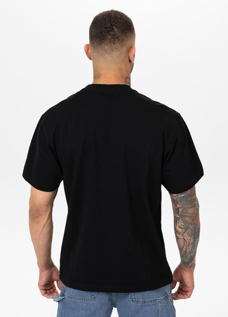 T-shirt PIT BULL Loose Fit SKULL LOGO czarny