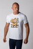 T-shirt PGWEAR AMF GRYPHON biały