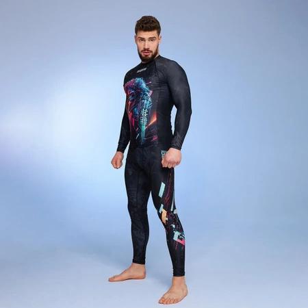 Legginsy Sportowe Męskie Cyber Animals