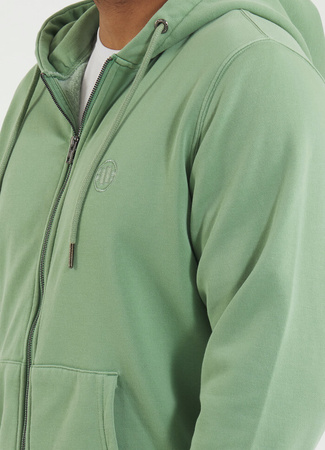 Bluza PIT BULL WASHED LANCASTER 2 green rozpinana 