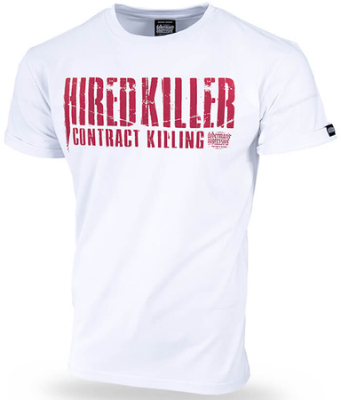 T-shirt DOBERMANS CONTRACT KILLING TS286 biały