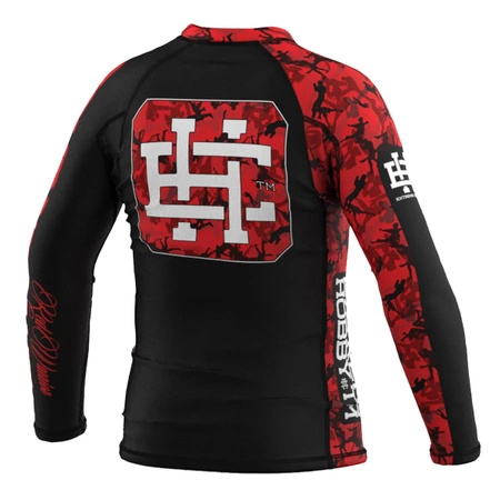 Longsleeve Rashguard Kids Red Warrior