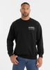 Bluza PIT BULL Tricot Terry TROUBLEMAKER czarna prosta