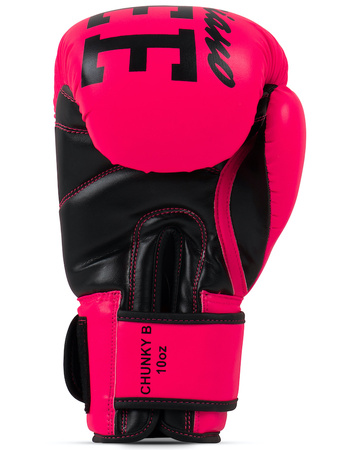 Poliuretanowe rękawice BENLEE CHUNKY B różowe (neon pink)