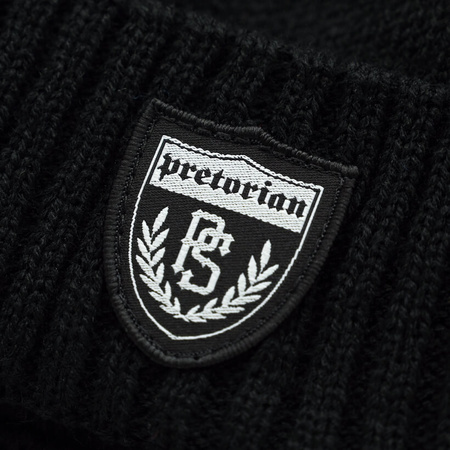 Czapka zimowa PRETORIAN BUBBLE SHIELD czarna