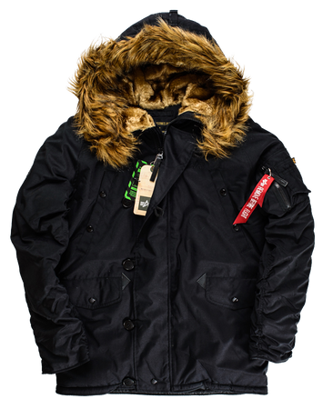 Kurtka parka ALPHA INDUSTRIES EXPLORER czarna 193128 03