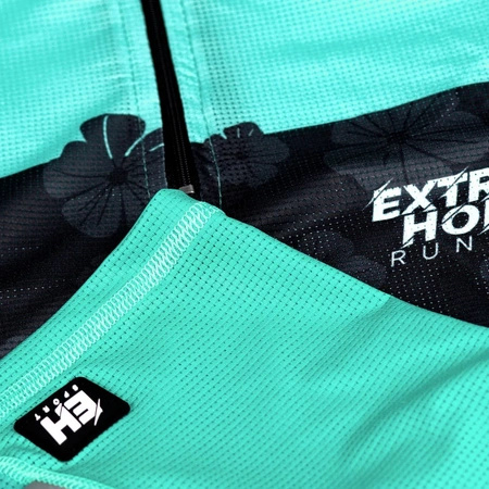 Koszulka Rozpinana Biegowa Damska Flowers