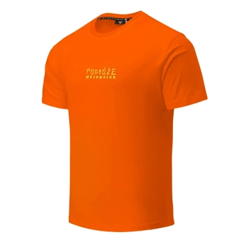T-shirt EXTREME HOBBY PODRÓŻE WOJOWNIKA BASIC pomarańczowy