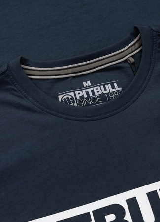 T-shirt PIT BULL HILLTOP 170 granatowy (navy)