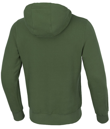 Bluza PIT BULL SMALL LOGO oliwkowa (dark olive) kaptur