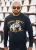 Bluza PGWEAR BULLDOG granatowa prosta