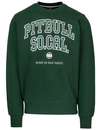 Bluza PIT BULL SO CAL hunter green prosta