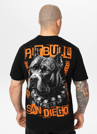 T-shirt PIT BULL BLACKY czarny