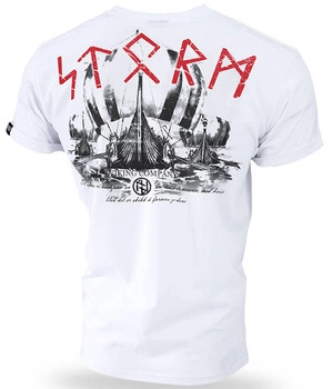 T-shirt DOBERMANS INVASION II TS147 biały
