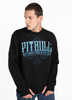 Bluza PIT BULL BLUE SKULL czarna prosta