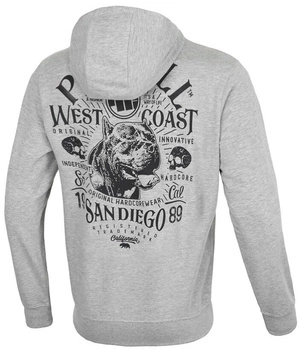 Bluza PIT BULL TRICOT SAN DIEGO 89 szara kaptur