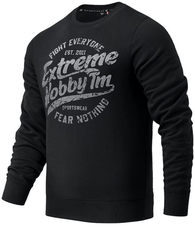 Bluza EXTREME HOBBY WHEEL prosta czarna