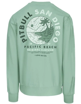 Bluza PIT BULL Tricot Terry PLANET SURF light mint prosta