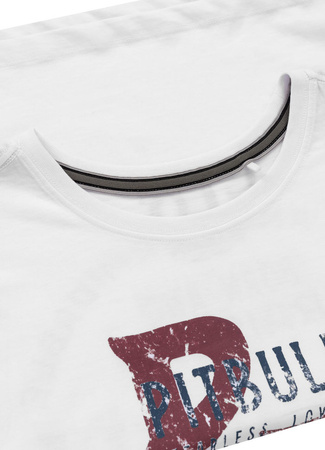 T-shirt damski PIT BULL Oversize LOYAL WMN biały