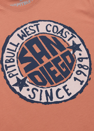 T-shirt PIT BULL SAN DIEGO SUN pale salmon