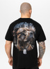 T-shirt PIT BULL HERO czarny