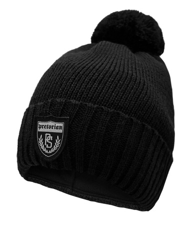 Czapka zimowa PRETORIAN BUBBLE SHIELD czarna