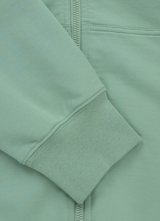 Bluza PIT BULL Tricot Terry PLANET SURF light mint rozpinana