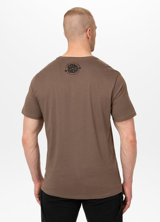 T-shirt PIT BULL SAN DIEGO SUN brązowy (dark brown)