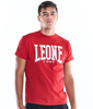 T-shirt LEONE BIG LOGO czerwony