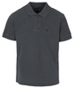 POLO PIT BULL Denim Washed Pique SMALL LOGO dark graphite