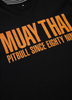 T-shirt PIT BULL  MUAY THAI CHAMPIONS czarny