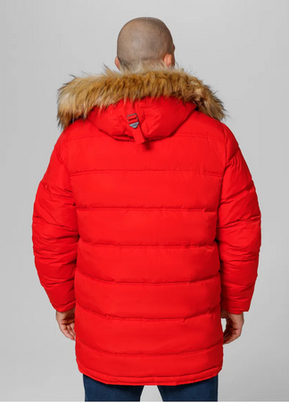 Kurtka parka PIT BULL KINGSTON II pomarańczowa (flame red)